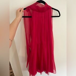Zara Res Mini Organza Dress